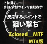 インジケーター　Zclosed_MTF【 MT４版】