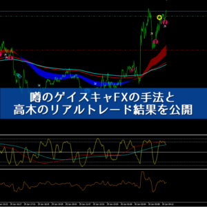 噂のゲイスキャFXの手法とリアルトレード結果を公開します