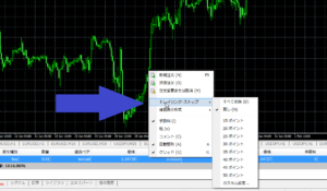 トレーリングストップ