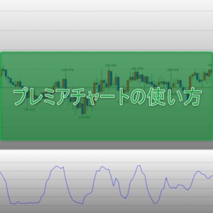 外為ジャパンFXのプレミアチャート使い方