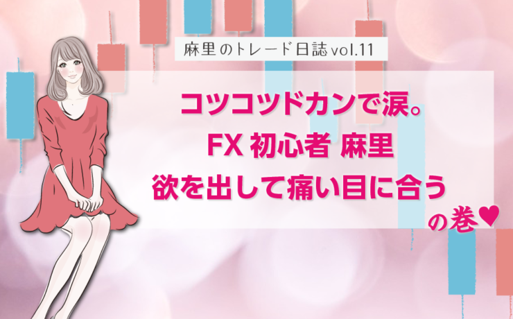 コツコツドカンで涙。FX初心者欲出して痛い目にあう
