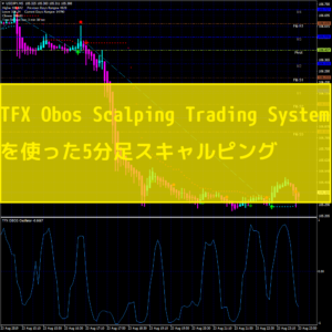 TFX Obos Scalping Trading Systemを使った5分足スキャルピング