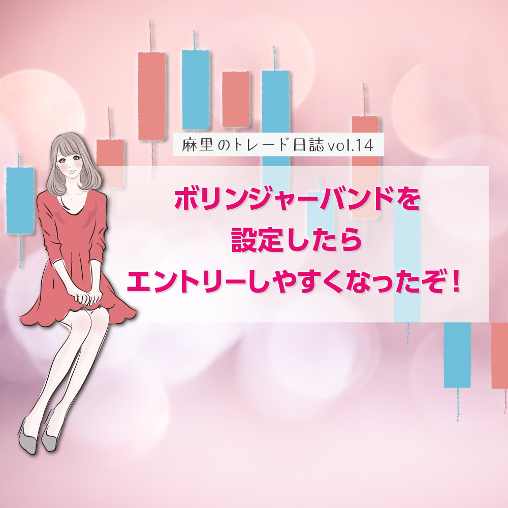 ボリンジャーバンドを設定してエントリーするタイミングを図る