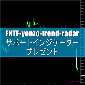 FXTF-yenzo-trend-radarのサポートインジケーターをプレゼントします！