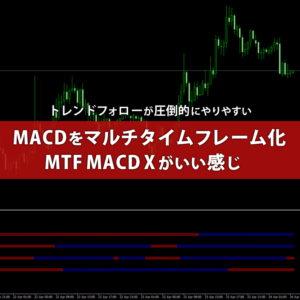 MACDをマルチタイムフレーム化したMTF MACD X