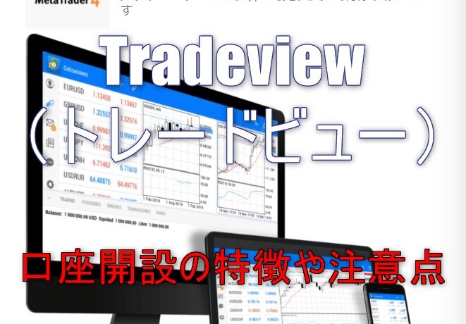Tradeview（トレードビュー）での口座開設の特徴や注意点