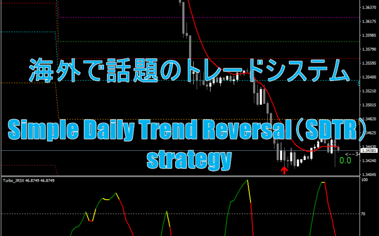 海外で話題のトレードシステム「Simple Daily Trend Reversal（SDTR）strategy」