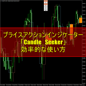 プライスアクションインジケーター「Candle_Seeker」の効率的な使い方